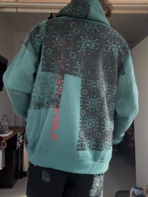 Green Abstraction AO Blast - Eightahedron 5,6,7